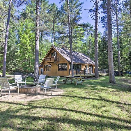 Deerskin Lodge With Boat Dock And Fire Pit! Eagle River Exterior photo