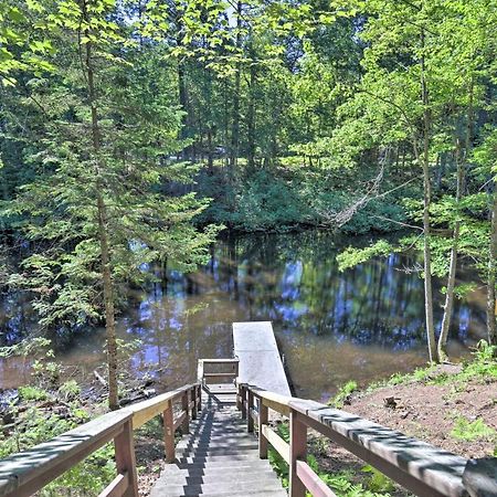 Deerskin Lodge With Boat Dock And Fire Pit! Eagle River Exterior photo