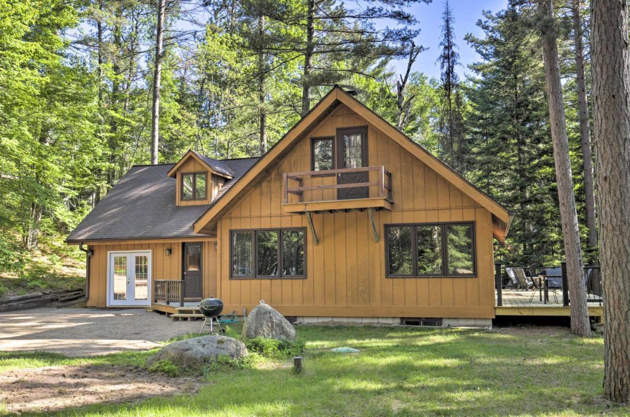 Deerskin Lodge With Boat Dock And Fire Pit! Eagle River Exterior photo