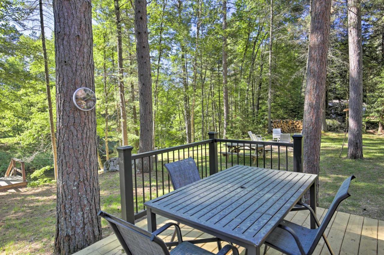 Deerskin Lodge With Boat Dock And Fire Pit! Eagle River Exterior photo