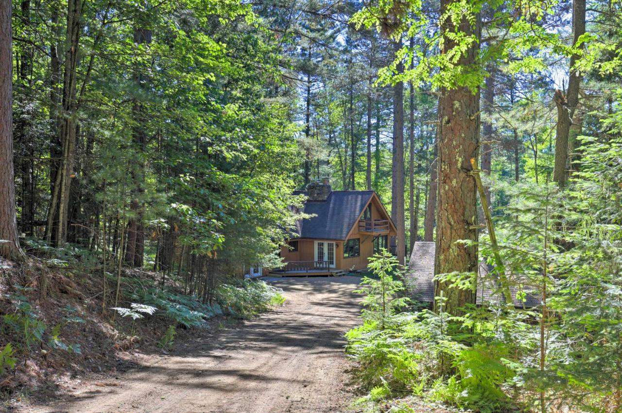 Deerskin Lodge With Boat Dock And Fire Pit! Eagle River Exterior photo