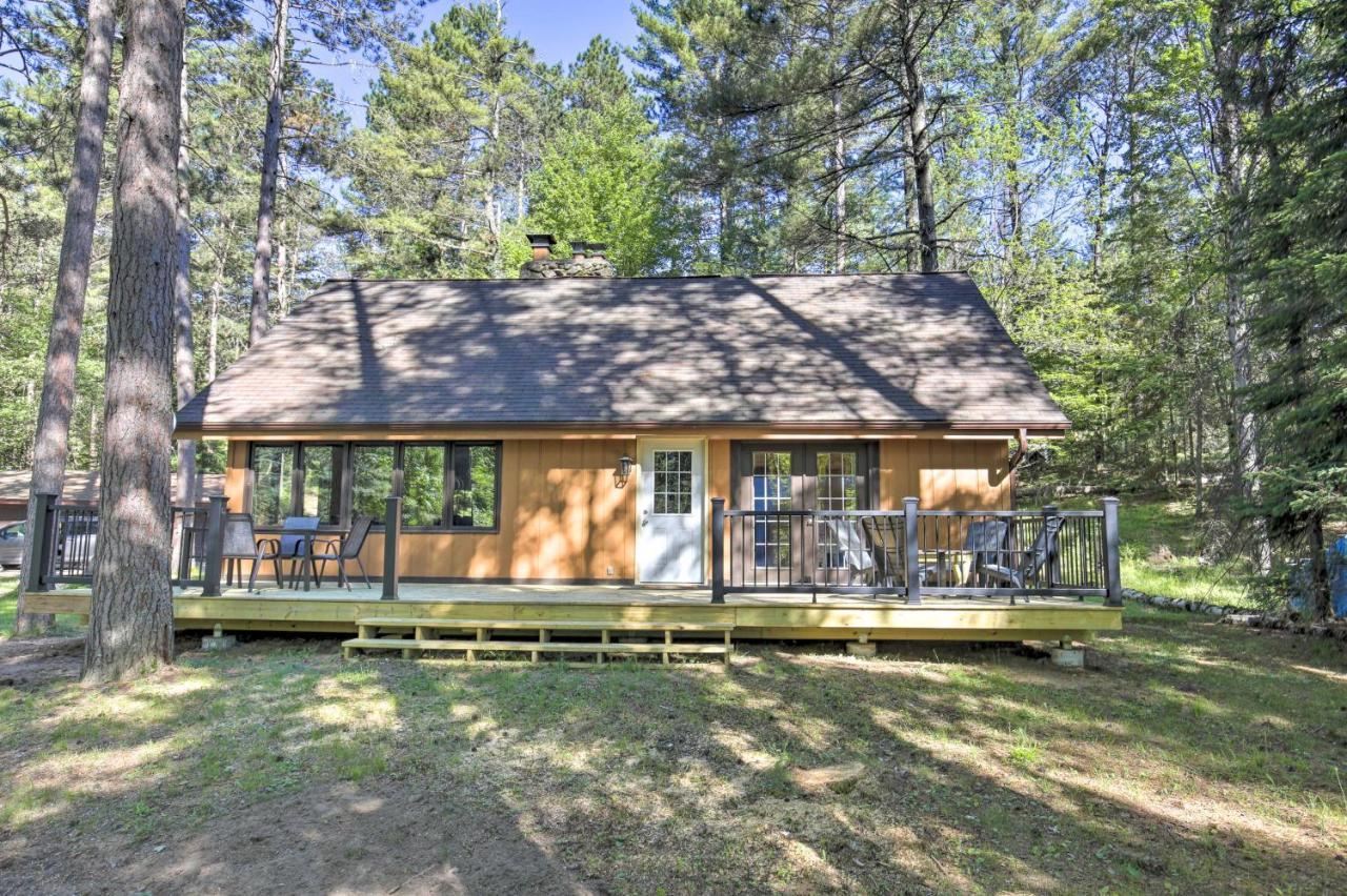 Deerskin Lodge With Boat Dock And Fire Pit! Eagle River Exterior photo